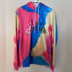 I Am Kenough Tie-Dye Hoodie - Multicolor